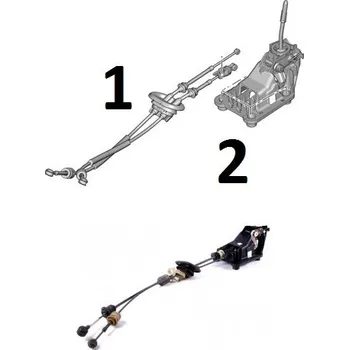 Řazení TÁHLO ŘAZENÍ s kulisou citroen,peugeot ,2400JJ,originální díl