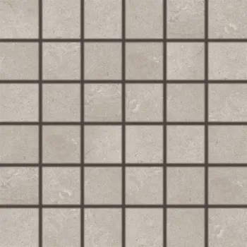 Obklad Limestone - dlaždice mozaika 5x5 béžovošedá, tl. 10 mm DDM06802