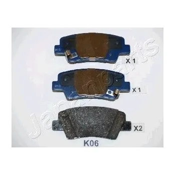 Brzdová destička zadní brzdové destičky hyundai,kia,583022KA10,583023FA11,japanparts pp-k06af