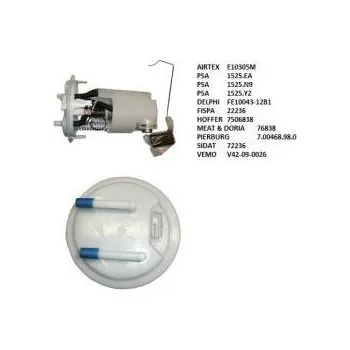 Palivové čerpadlo palivové čerpadlo citroen,peugeot,1525.N9,1525.Y2*,FPARTS