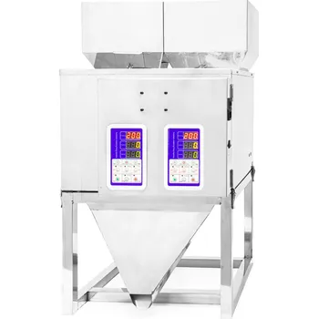 Dávkovač mýdla Dvojitý průmyslový dávkovač sypkých materiálů a směsí 2x 10-999g