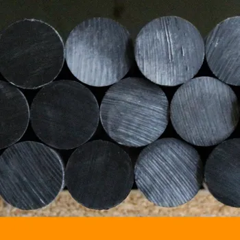 Spojovací materiál PA6, tyč, průměr 60 mm, délka 1 m, černá