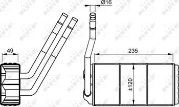 Výměník tepla NRF 54263