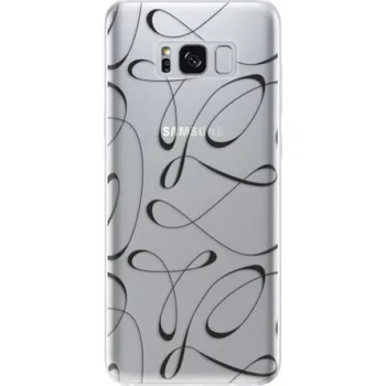 Odolné silikonové pouzdro iSaprio - Fancy - black - Samsung Galaxy S8