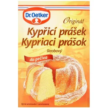 Přisada na vaření a pečení Dr. Oetker Originál Kypřicí prášek do pečiva 12 g