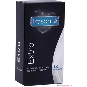 Kondom Kondomy Pasante Extra, zesílené (12 ks)