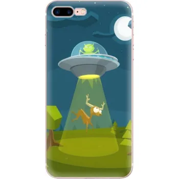Pouzdro na mobilní telefon Odolné silikonové pouzdro iSaprio - Alien 01 - iPhone 7 Plus
