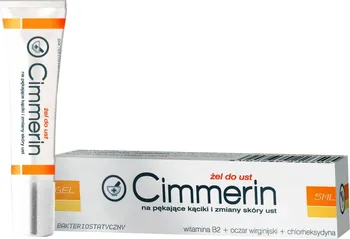 Bylinná léčivá mast Cimmerin gel na koutky 5 ml