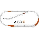 ROCO 61102 H0 Rozšiřující kolejový set ROCO geoLINE - C RO61102