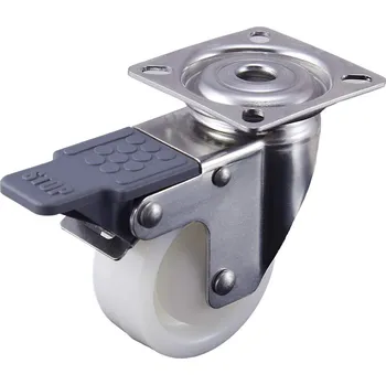 Pojezdové kolečko Nerezové polyamidové pojezdové kolo 254XB 075