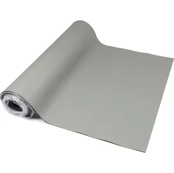 ESD Antistatická tepluvzdorná podložka šíře 100cm šedá, texturovaná s vroubkovanou spodní vrstvou