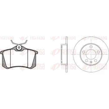 Tuning zadní brzdy ŠKODA OCTAVIA,ROOMSTER,FABIA,YETI,RAPID,VW,AUDI,SEAT