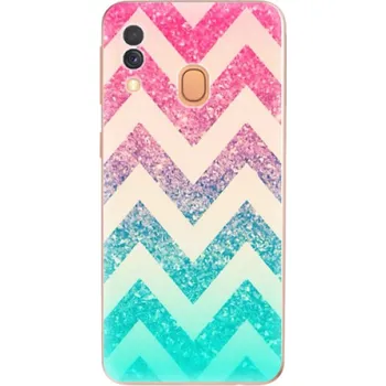 Pouzdro na mobilní telefon Odolné silikonové pouzdro iSaprio - Zig-Zag - Samsung Galaxy A40