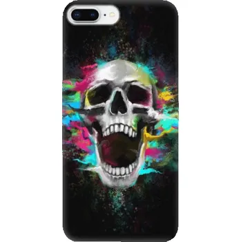 Odolné silikonové pouzdro iSaprio - Skull in Colors - iPhone 8 Plus