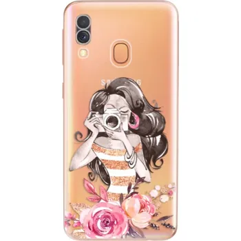 Pouzdro na mobilní telefon Odolné silikonové pouzdro iSaprio - Charming - Samsung Galaxy A40