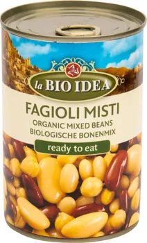 Luštěnina La BIO IDEA Sterilované Fazole mix Bio 400 g