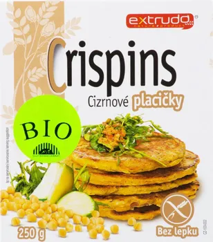 Extrudo Crispins Cizrnové placičky Bio 250 g