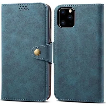 Pouzdro na mobilní telefon Lenuo Leather pro iPhone 11 Pro modré