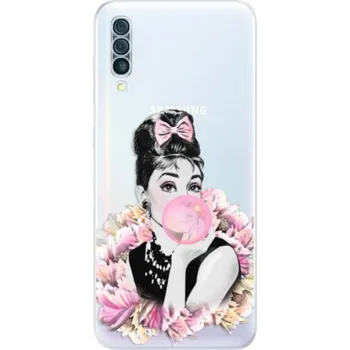 Pouzdro na mobilní telefon Odolné silikonové pouzdro iSaprio - Pink Bubble - Samsung Galaxy A50