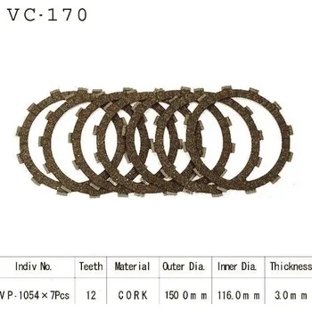 Spojková lamela Sifam Set spojkových lamel (rozměry 150x116x3, 12 zubů)