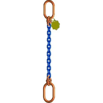 Upínací popruh zvedací vázací řetěz oko-oko 2500 kg AK1-08-10-AR-AR, celková délka 0,5m