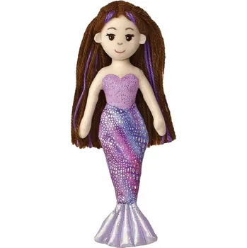 plyšák Alltoys Mořská panna Aurora 25 cm