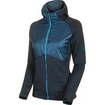 Mammut Aconcagua Light Hybrid ML Hooded Jacket Women modrá L Dámská softshellová bunda Mammut Aconcagua Light Hybrid ML Hooded Jacket Women modrá L
