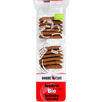 Dobré Časy Špaldové sušenky karobové Bio 100 g