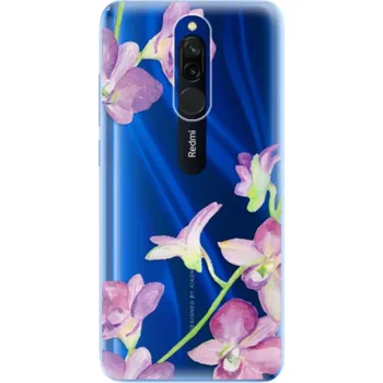 Pouzdro na mobilní telefon Odolné silikonové pouzdro iSaprio - Purple Orchid - Xiaomi Redmi 8