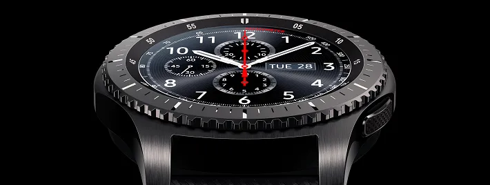 Detail hodinek Samsung Gear S3 Frontier