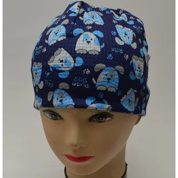 Čepice Čepice funkční s počesem RDX F587P pejsci Barva: Modrá, Velikost: 3 (2-4 roky)