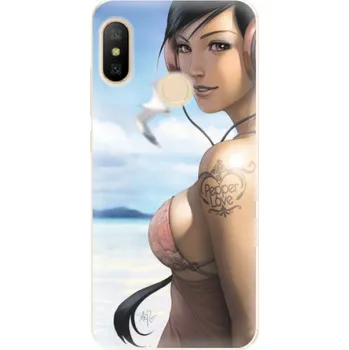 Telefonní příslušenství Odolné silikonové pouzdro iSaprio - Girl 02 - Xiaomi Mi A2 Lite