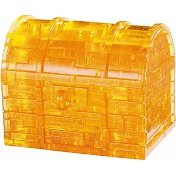 3D puzzle HCM Kinzel Pokladnička truhla s klíčem 52 dílků