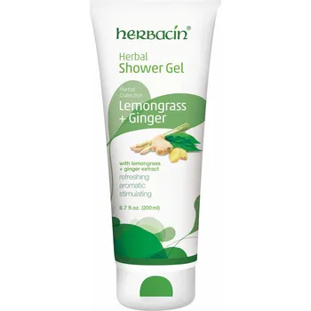 Koupelová kosmetika Herbacin Sprchový gel bylinný Lemongrass 200 ml