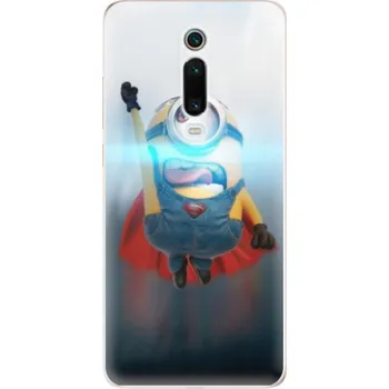 Pouzdro na mobilní telefon Odolné silikonové pouzdro iSaprio - Mimons Superman 02 - Xiaomi Mi 9T Pro