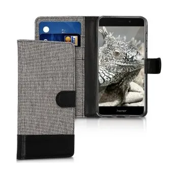 Pouzdro na mobilní telefon Flipové pouzdro pro Honor 6C Pro - šedá