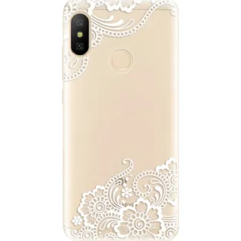 Pouzdro na mobilní telefon Odolné silikonové pouzdro iSaprio - White Lace 02 - Xiaomi Mi A2 Lite