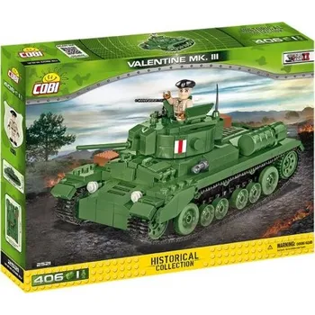 Stavebnice COBI COBI Small Army 2521 Valentine Mk. III