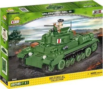 Stavebnice COBI COBI Small Army 2521 Valentine Mk. III