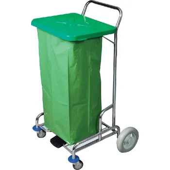 Úklidový vozík eastmop PEDALBAG pr. 220 - 120 l. - bez vaku