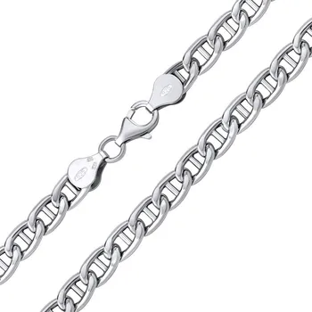 Řetízek Stříbrný náhrdelník MARINE 6 MM