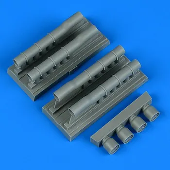 Plastikový model Quickboost 1/48 Dornier Do 217N-1 exhaust (ICM)