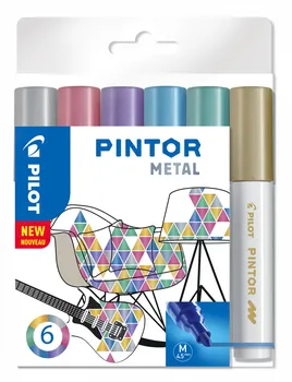 Pilot Pintor Metal M 4,5 mm 6 ks