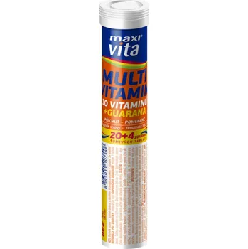 Maxi Vita Multivitamin + guarana 24 tbl.