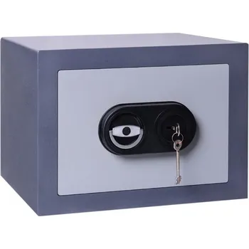 Trezor PROFIKON Trezor RADEGAST NTR 1 - zámek se dvěma klíči - barva světle šedá RAL 7035