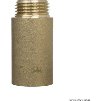 Fitinka Mosazné prodloužení 1/2 x 40mm