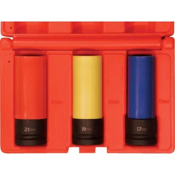 Gola sada Sada hlavic nástrčných rázových na kola 1/2" 3.dílná sada KEN5839886K (Sada hlavic nástrčných rázových na kola 1/2" 3.dílná sada KEN5839886K)