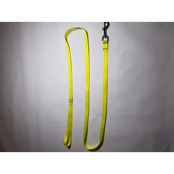 Vodítko pro psa Palkar vodítko z popruhu pro psy 150 cm x 16 mm neonová (Palkar vodítko z popruhu pro psy 150 cm x 16 mm neonová)