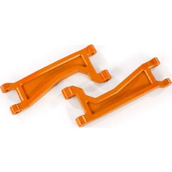 RC vybavení Maxx: Traxxas rameno závěsu kol horní, oranžové pro WideMaxx (2 ks)