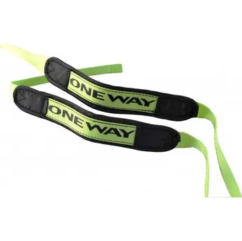 Běžkařská hole Poutka One Way Biathlon Strap Pro (žlutá/černá, pár)